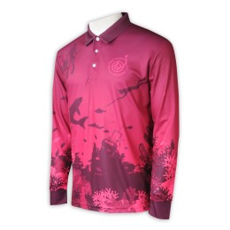 P1292  Production of thermal sublimation long sleeve Polo shirt men's full-piece printing thermal sublimation manufacturer  Diving fishing team shirt P1292  Production of thermal sublimation long sleeve Polo shirt men's full-piece printing thermal sublimation manufacturer  Diving fishing team shirt